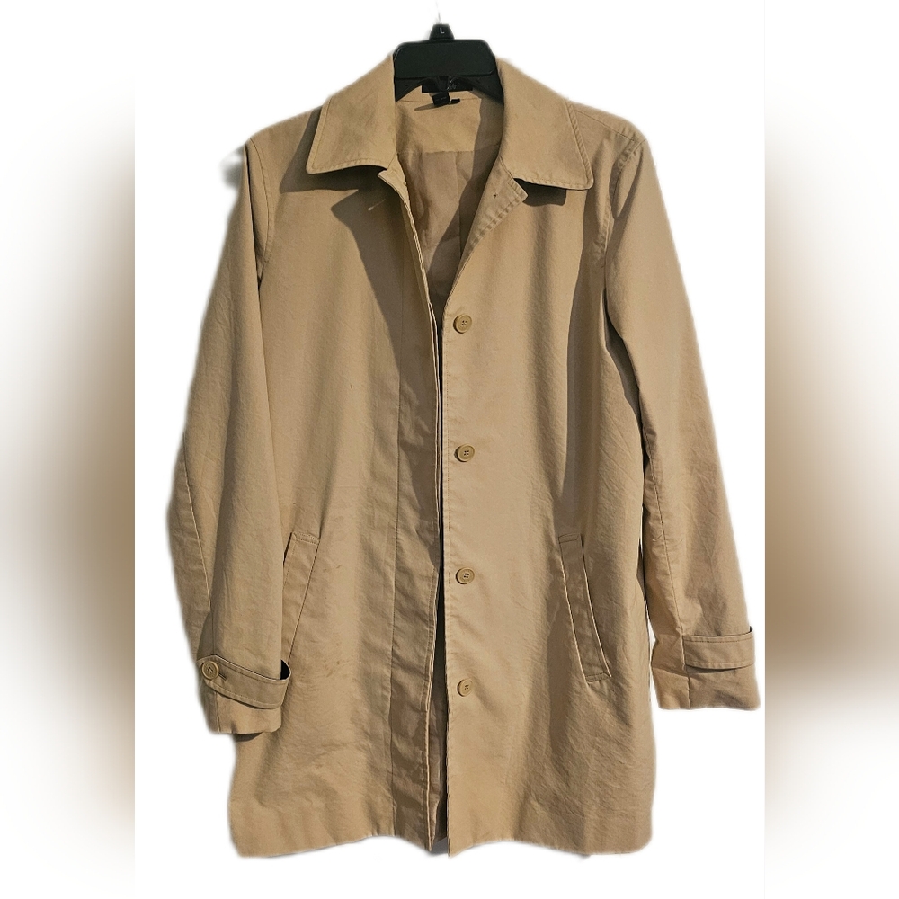 Chaps Khaki raincoat/ Trench